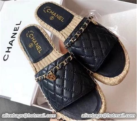 chanel chain mules replica